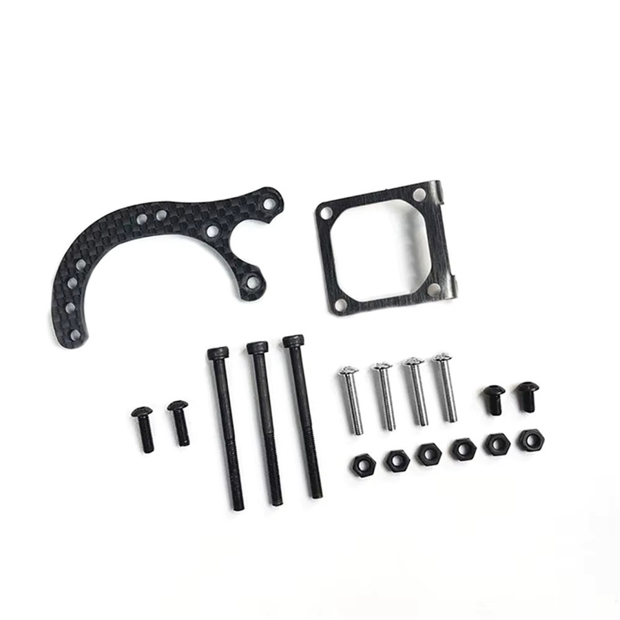 LICHIFIT Carbon Fiber Motor Sitz Ständer Halterung für TAMIYA XV01 RC Auto Teile - Bild 1