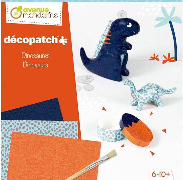 Avenue Mandarine Kreativ-Box Dinosaurier Lernspielzeug ab 6 Jahren - Bild 1