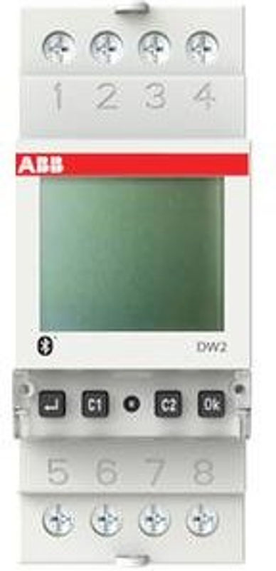 ABB DW2 Wochen-Zeitschaltuhr 2-Kanal mit Bluetooth 230V - Bild 2