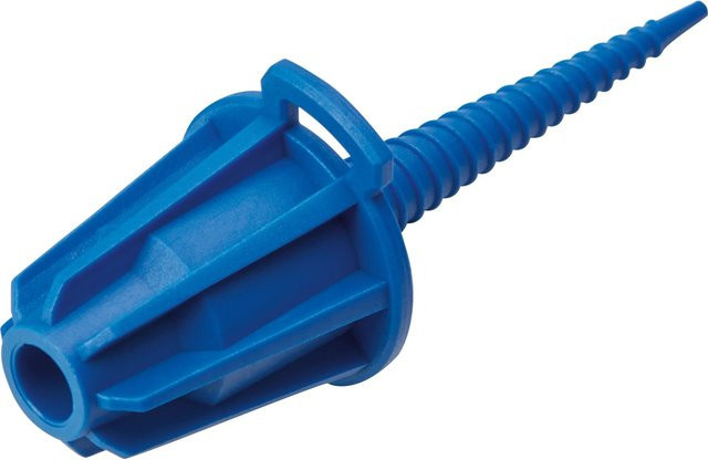 LUX-TOOLS SILI STAR Kartuschendeckel 2in1 aus Kunststoff, Blau, 4 Stück - Bild 1