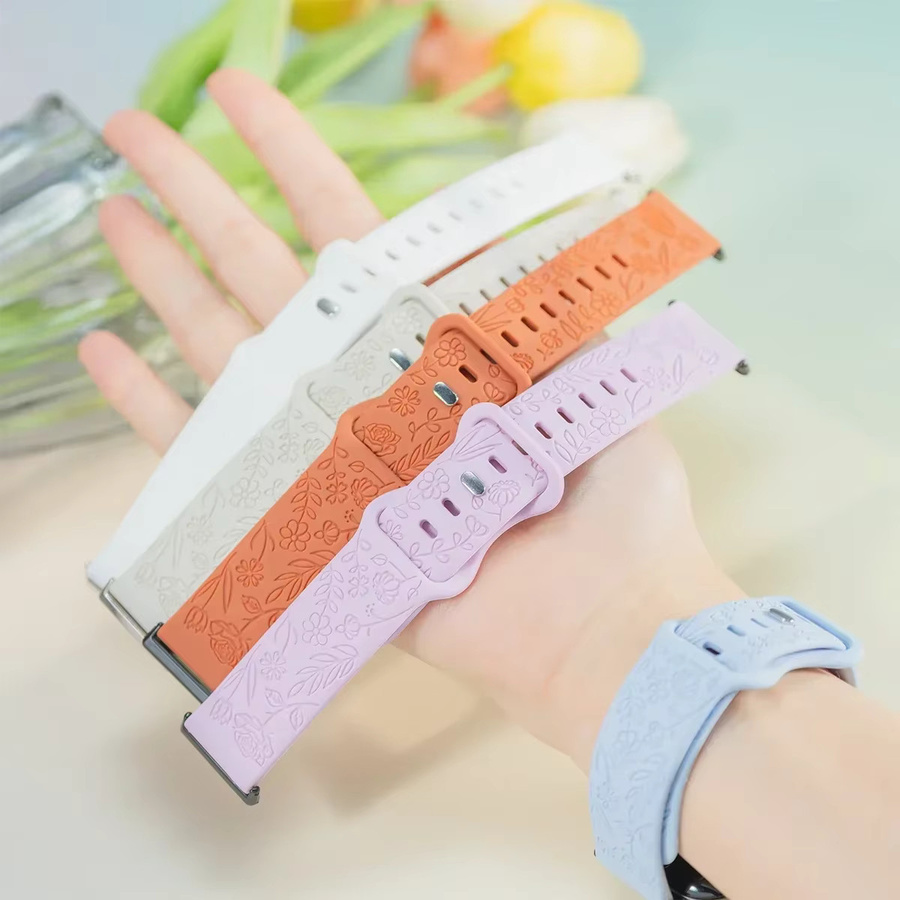 FancyWrist Uhrenarmband Silikon, Verspielt, für Huawei Fit 4/4Pro/3/2/1 - Bild 1