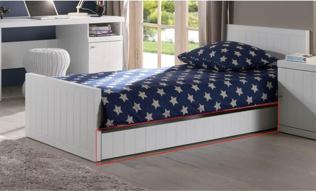 Vipack Bettkasten Robin RORB9014 für Einzelbett - Bild 1