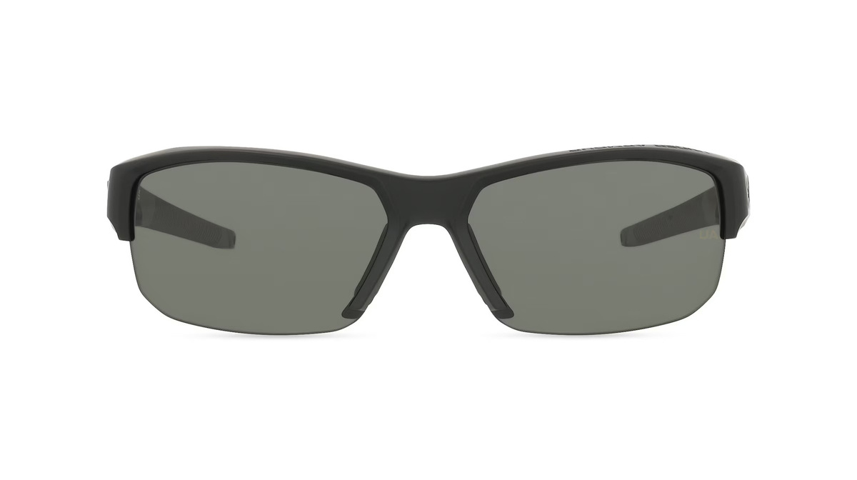 Under Armour UA FANATICAL II Sonnenbrille, Halbrand, Eckig, Kunststoff, schwarz, Herren - Bild 1