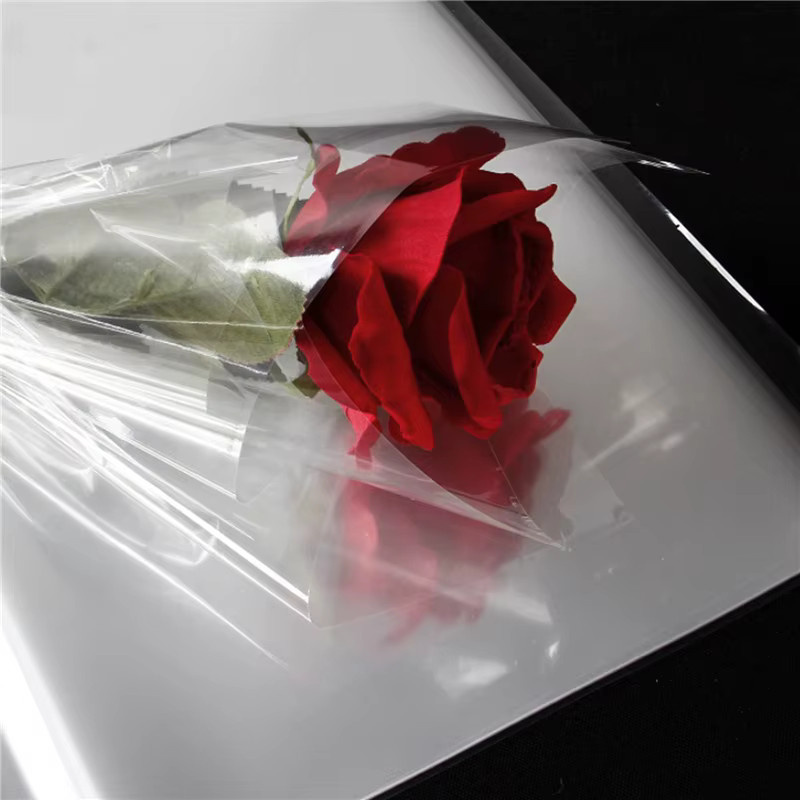 Transparente Zellophan-Verpackungsfolie für Blumensträuße und Geschenkkörbe - Bild 2