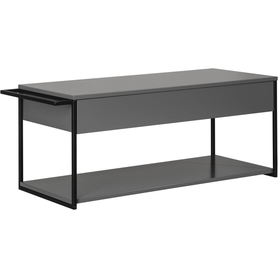 Fackelmann Waschtischunterschrank New York Grau mit 1 Schublade, B/T/H: 108,5 x 47,5 x 44,1 cm - Bild 2