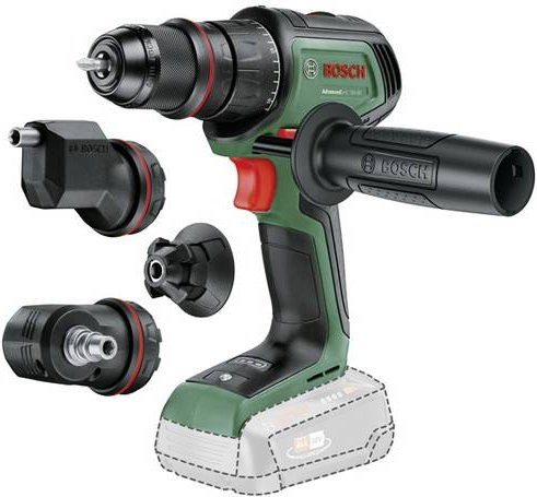 Bosch AdvancedDrill 18V-80 QuickSnap Solo Akku-Bohrschrauber mit Zubehör in Grün/Schwarz - Bild 1