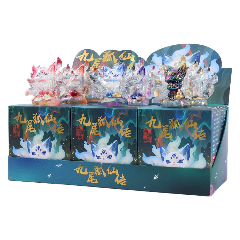 52TOYS Neun-Schwänzige-Fuchs-Serie, Fuchs-Elfen-Figur, Spielzeug-Set - Bild 2