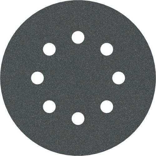 Bosch Best for Stone Exzenterschleifpapier mit Klett, gelocht, Körnung 180, Durchmesser: 125 mm, Grau, 5 Stück - Bild 1
