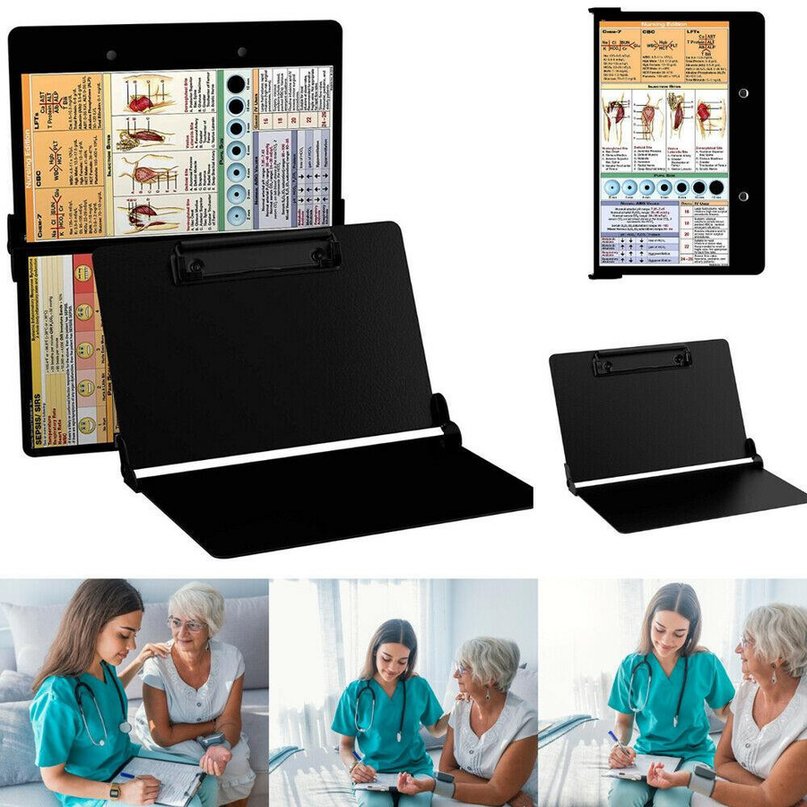 Zusammenklappbares Klemmbrett Nursing Edition aus Aluminiumlegierung von Yiran Furniture in Rot - Bild 5