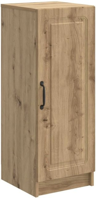 vidaXL Sideboard Artisan-Eiche in Braun, B/T/H: 33 x 34,5 x 87 cm - Bild 1