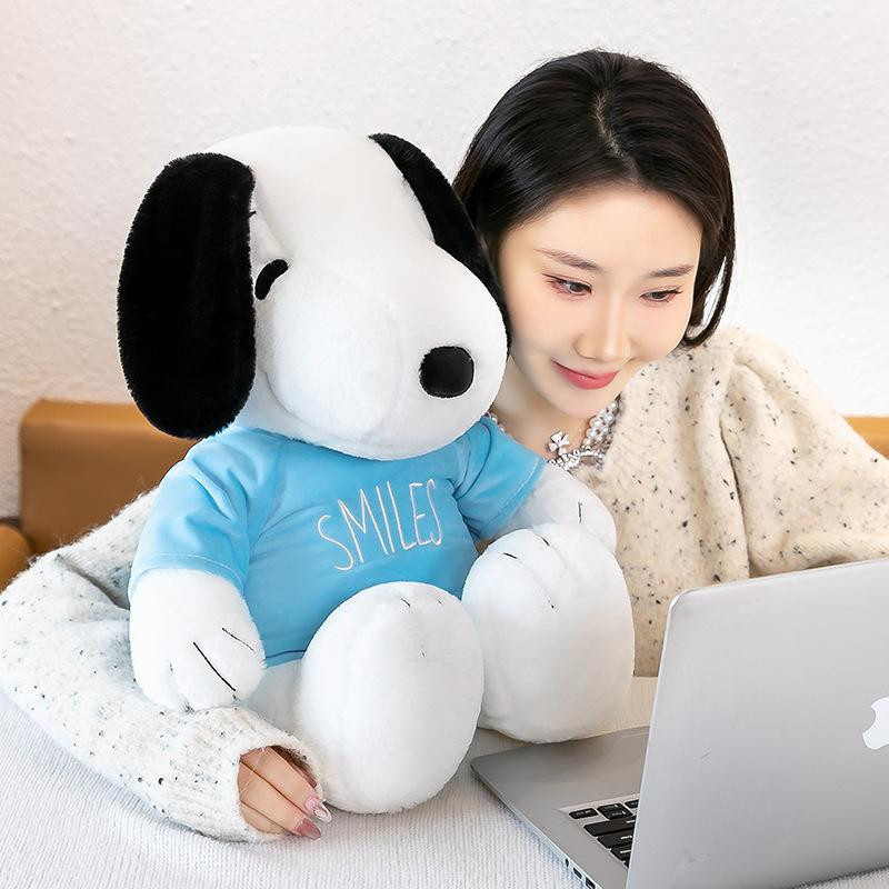 Bai Fen Bai dolls and toys Snoopy Sitzender Pullover Plüschpuppe 35cm - Bild 3