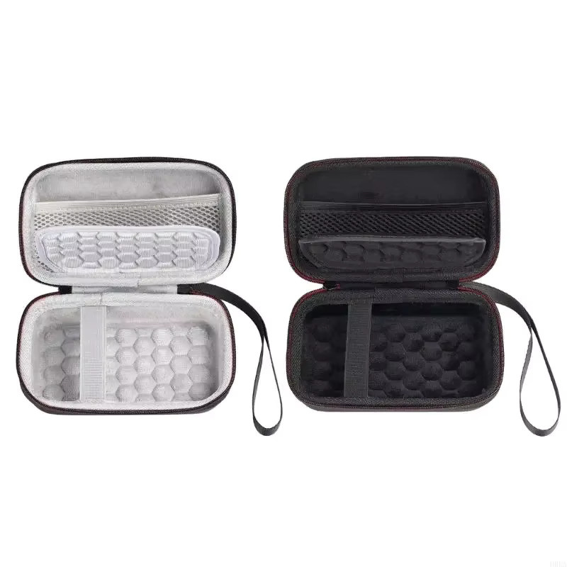 Stoßdämpfende Reisehülle für RG34XX Handheld Game Console, kratzfeste EVA-Tasche in Schwarz - Bild 2