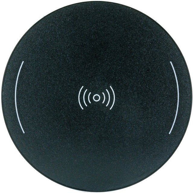 Schwaiger QI Wireless Universal Ladeplatte 10W in Schwarz aus Aluminium - Bild 2