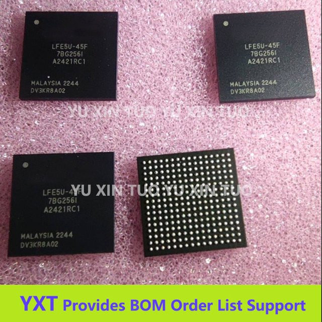 YUXINTUO LFE5U-45F-7BG256I BGA in Schwarz - Bild 1
