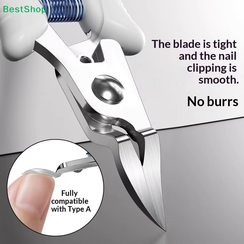 HNKMP Ingrown Toenail Clippers, Podologie-Zange aus Edelstahl, Unisex - Bild 4