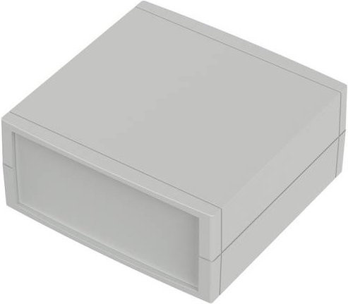 Bopla UNIMAS U 135 Elektronikgehäuse aus Polystyrol in Lichtgrau RAL 7035, B/T/H: 13,5 x 13,2 x 6,0 cm - Bild 1