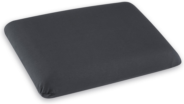 Select Home Nackenkissenbezug Jersey aus Baumwolle und Elasthan, Titanium, B/H: 40 x 60 cm - Bild 1