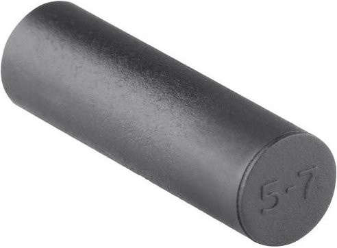 HellermannTyton Blindtülle VP_5-7_Blindplug-PL-BK aus halogenfreiem Kunststoff in Schwarz, 20 Stück - Bild 1