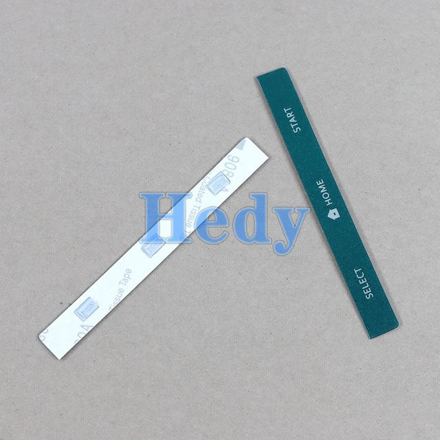 Nintendo 3DS Button Aufkleber Set in Pink für Home, Menü, Backspace, Select und Start Tasten - Bild 1