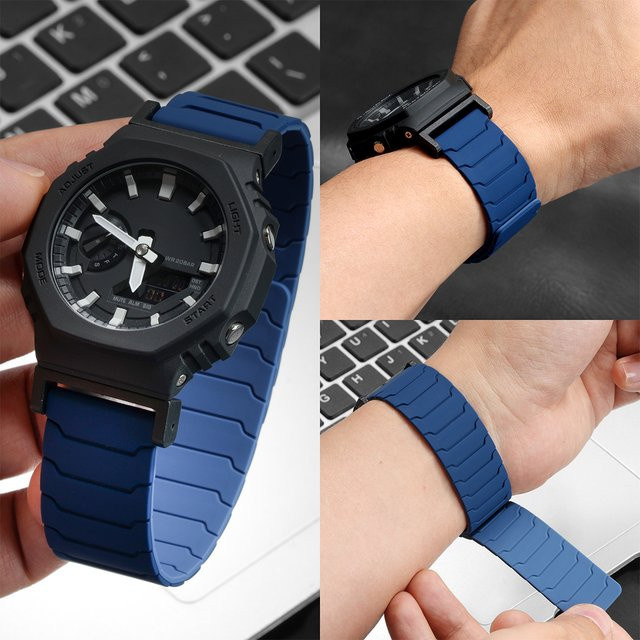 Geekthink Uhrenarmband Silikon, Unisex - Bild 1
