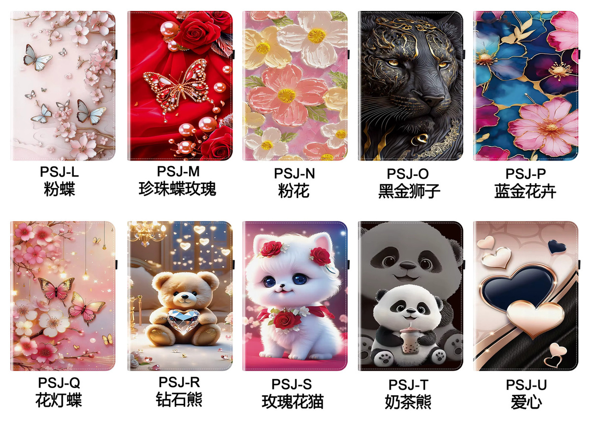 Huawei Tablet Lederhülle in Rot für Honor Pad X7 X8a X9A X8B X8 Pro und Matepad Mini M5 Lite T10s SE 10,4 - Bild 5