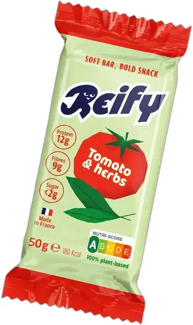 Reify Proteinriegel Tomato & Herbs 50 g - Bild 1