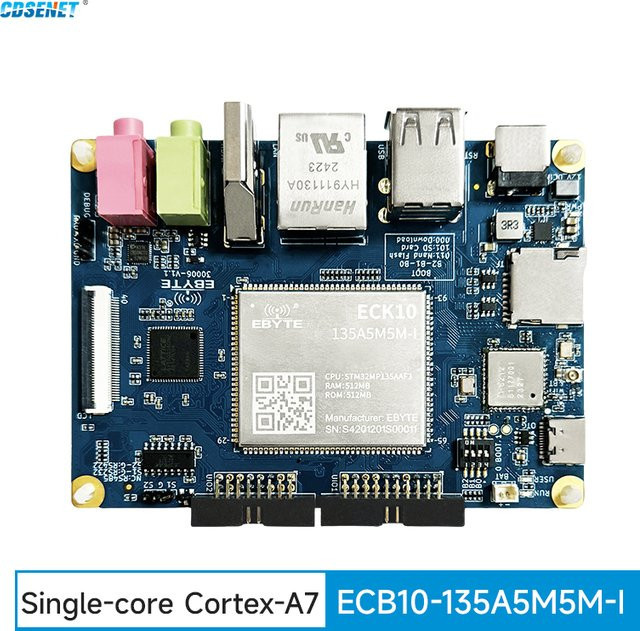CDSENT STM32MP135 Einzelplatine PICO-ITX mit 650 MHz, 512 MB RAM und Gigabit-Ethernet, ARM A7 Low Power - Bild 1
