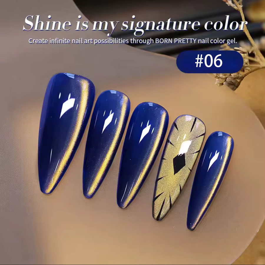MIANEL Golden Cat Magnetic Sunset Gaze #06 Nagellack, 10 ml, schimmernd - Bild 4