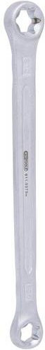 KS Tools Doppel-Ringschlüssel aus Chrom-Vanadium, Schlüsselweite 10 - 12 mm, Silber - Bild 1