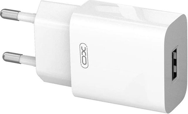 Netzladegerät XO Design L99 mit 12W und 2.4A, 1 x USB-A, Weiß - Bild 1