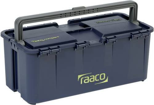 Raaco Werkzeugkoffer Compact mit Einsätzen, Blau, B/T/H: 21,5 x 17,0 x 17,0 cm - Bild 1