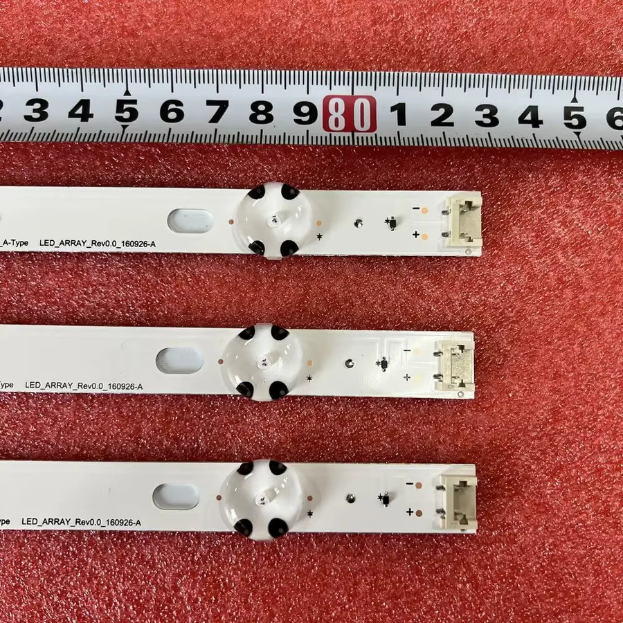 LED-Streifen für LG TV Modelle 43UK6300PSB 43UM7050OLF 43UK6400 43UK6090 43UK6200 LC43490086A 303TV430003 LC43490089A 3PCM00785A White SMD Backlight - Bild 2