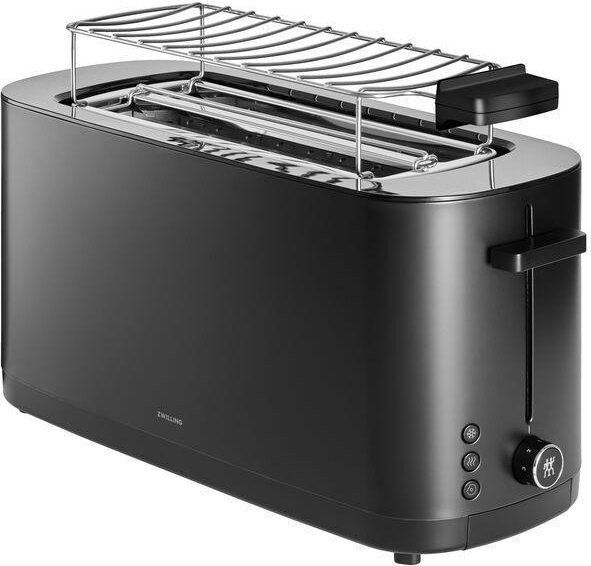 ZWILLING Enfinigy Langschlitz-Toaster in Schwarz aus Edelstahl mit 1800 W Leistung - Bild 1
