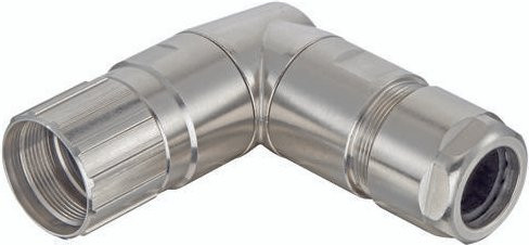 HARTING Tüllengehäuse 09156000603 aus Messing in Silber - Bild 1
