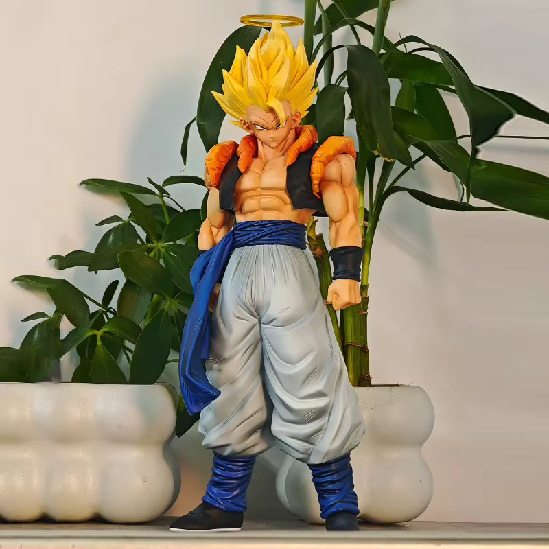 Bandai Dragon Ball Super Saiyan Gogeta Figur, Anime PVC-Statue, 30cm - Bild 3