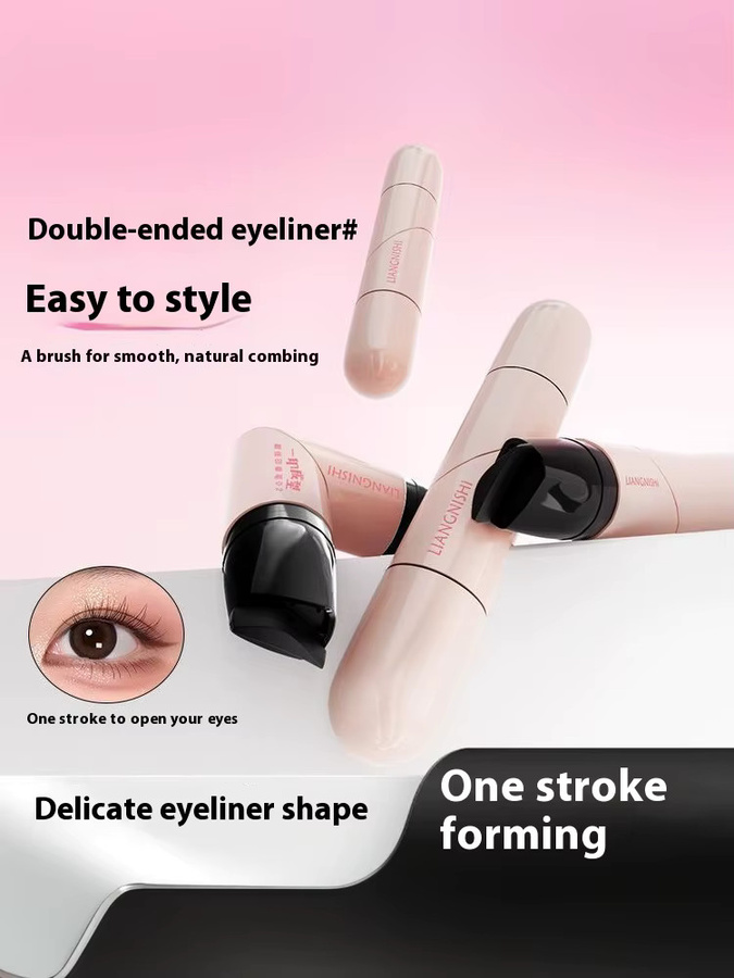 Cappuvini Eyeliner-Stempel, doppelköpfiger Flüssigstift - Bild 7