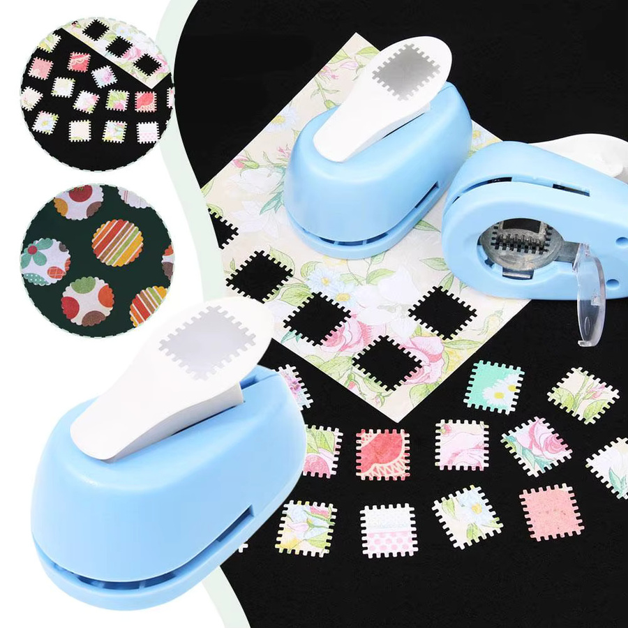 Vielseitiger Locher und Embosser in verschiedenen Formen für Schule und Zuhause, Multicolor - Bild 3