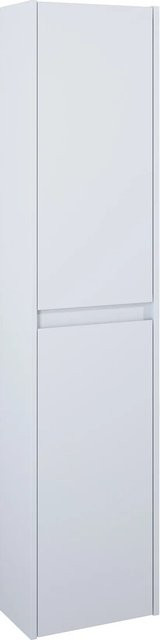 Maximus Bad-Hochschrank Steingrau mit Soft-Close-Türen, Breite: 35 cm, Höhe: 155 cm - Bild 1