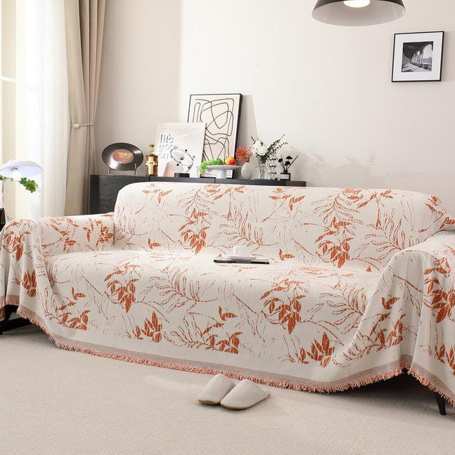Super Six Chenille Sofabezug Universal Rutschfest und Anti-Katzenkratz, B/B: 180 x 130 cm - Bild 1