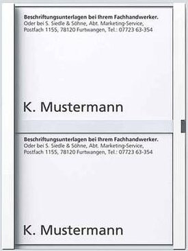 Siedle Montagezubehör für Türsprechanlagen in Weiß - Bild 1