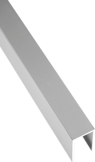 GartenLand Abschlussprofil Ameland & Shadowline aus Aluminium in Silber, B/T/H: 4 cm x 2,48 cm x 176,4 cm - Bild 1