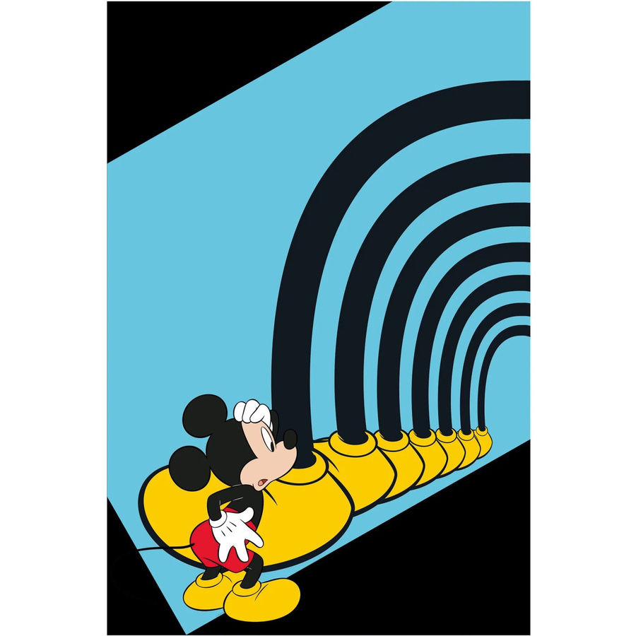 Komar Wandbild Mickey Mouse Kinderwelten, bunt, Breite: 50 cm, Höhe: 70 cm - Bild 2