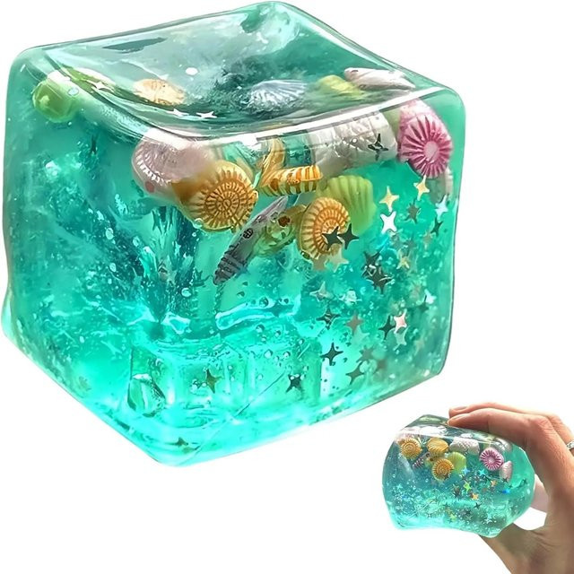 Stressabbau Blind Box Eiswürfel Fidget Spielzeug, Sensorisches Spielzeug, Squishy Fidget Spielzeug - Bild 1