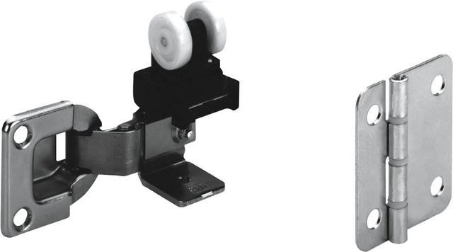 Hettich Montagesatz für Profil WingLine 10 bis 15 kg in Silber, verzinkter Stahl - Bild 1