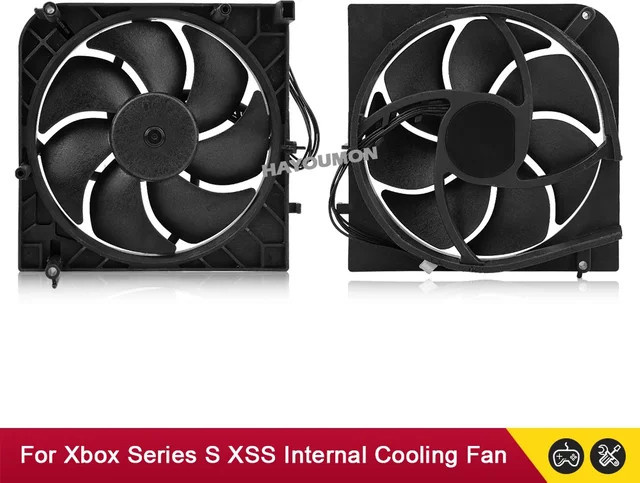Royaldraid Ersatz-Lüfter für Xbox Series S, interner Kühlkörper-Lüfter in Schwarz für die interne Kühlung der Konsole - Bild 1