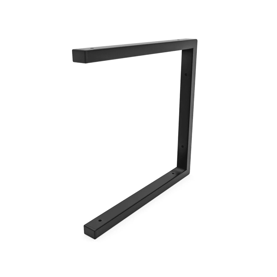 HEVVA Schwerlast Regalhalter ERLENBERG aus Stahlrohr in Schwarz matt, Tiefe: 35 cm - Bild 2
