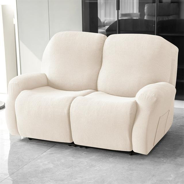 Wasserabweisende und kratzfeste Relax-Sofa-Abdeckung für Sessel in Beige - Bild 1
