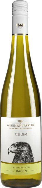 Weinmanufaktur Gengenbach Riesling Weißwein, Baden, 2023, halbtrocken, 0,75 l - Bild 1