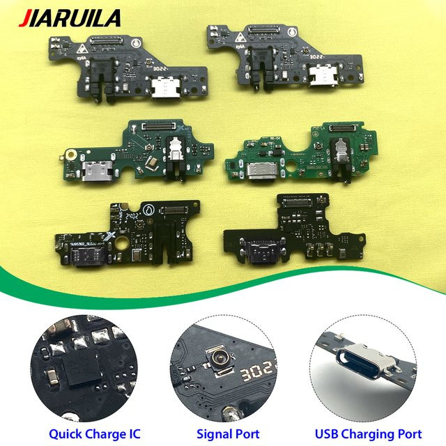 USB Dock Connector Lade Port Flex Kabel mit Mic Modul für ZTE Axon 40 Lite V Smart 2050 V41 Smart V60 Design - Bild 1
