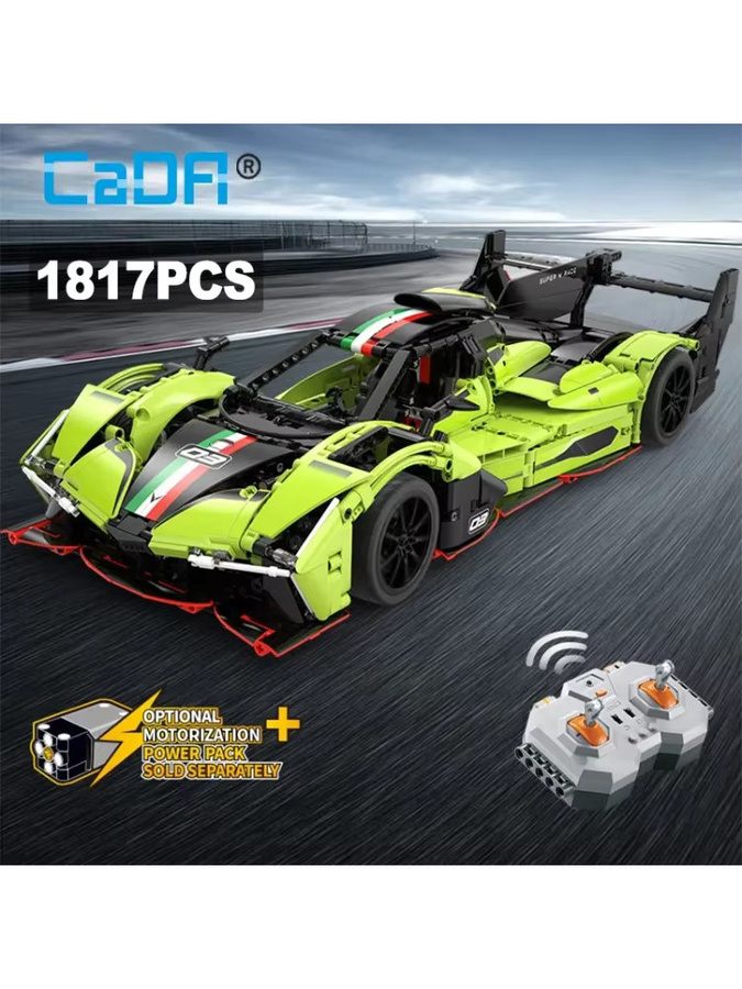 Phantom Wing City Rennwagen Hypercar, Bausteine, 1:10, ab 8 Jahren - Bild 5
